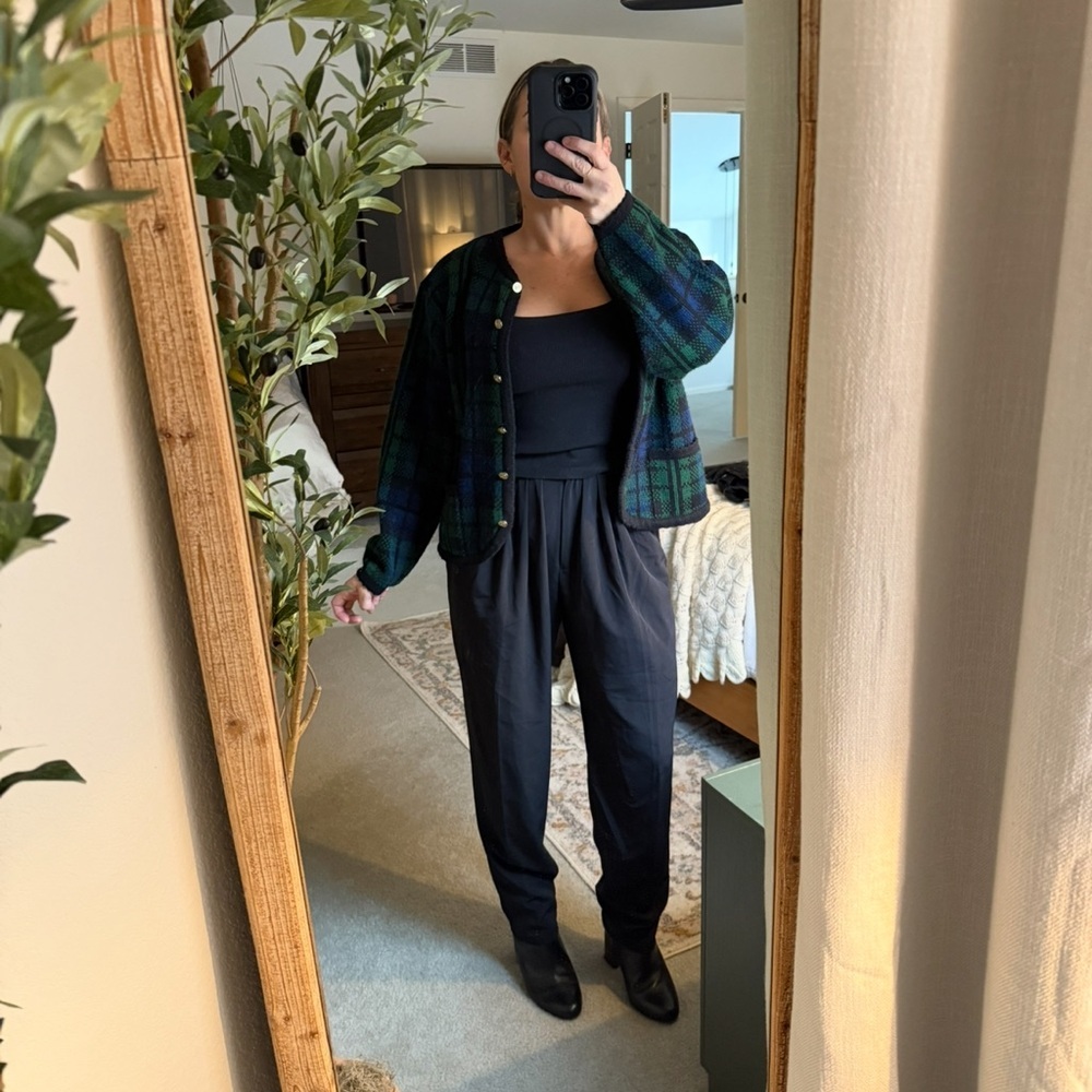 Vintage Chaus Black Trousers